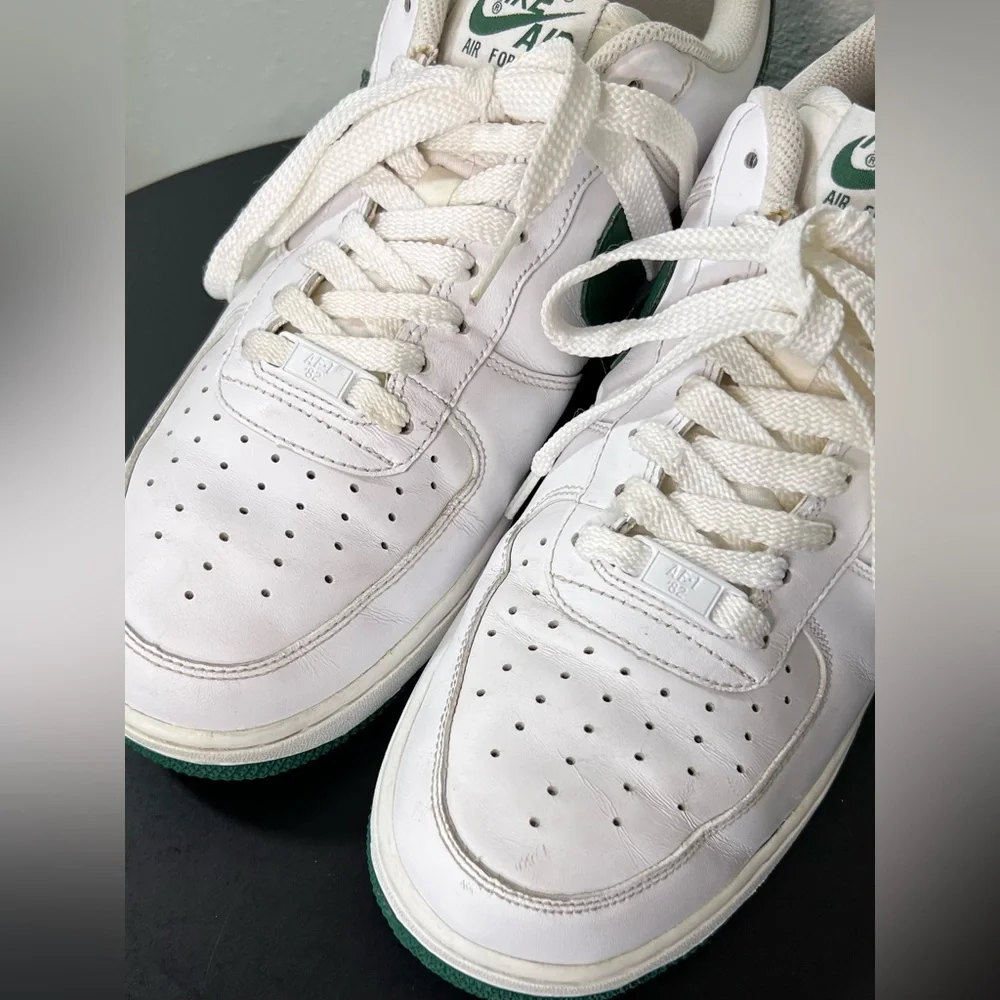 Nike Air Force 1 Low 07 White Pine Green Sneakers Shoes Classic Casual